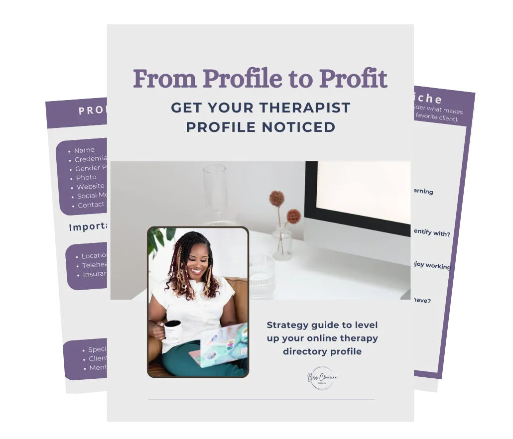 Private practice business growth training Boss Clinician